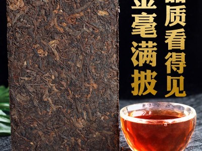4片整提1000克云南大树普洱茶久旺元大树茶熟茶砖普洱砖茶批发图2