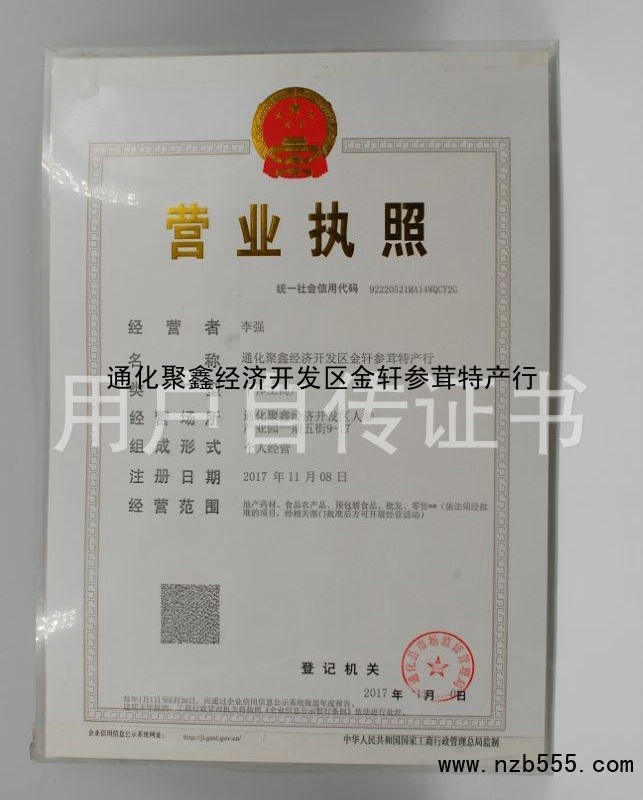 营业执照