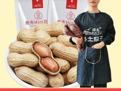 沙土小花生258g奶油味脆壳mini花生坚果炒货休闲零食厂家直销批发图1