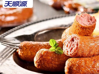 天顺源牛肉红肠哈尔滨红肠东北特产批发货源充足图1