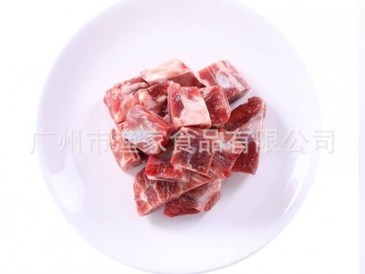 冷冻排骨粒 18斤/箱 冻猪排骨块 猪排粒 切好猪肋排和带肉的骨图2