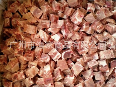 冷冻排骨粒 18斤/箱 冻猪排骨块 猪排粒 切好猪肋排和带肉的骨图3