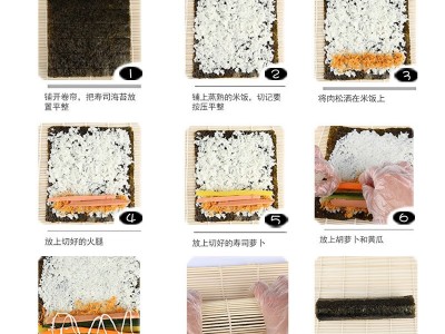 光庆寿司海苔50枚做寿司紫菜包饭海苔即食海苔图5