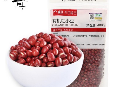 盛耳 有机红小豆400G农家五谷杂粮原产地货源企业团购图1