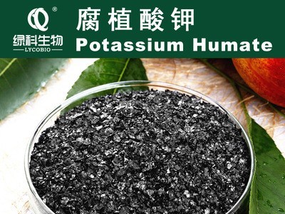 出口级 腐植酸钾 65% 钾12% 水溶性98% 片状图1