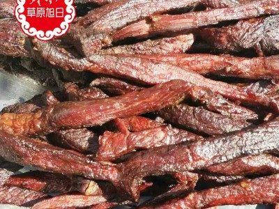 内蒙古牛肉干 草原旭日手撕风干牛肉干牛肉条230g零食特产图3