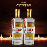 现货批发浓香型白酒 云中窖浓香型白酒38VOL 粮食酒白酒500ml