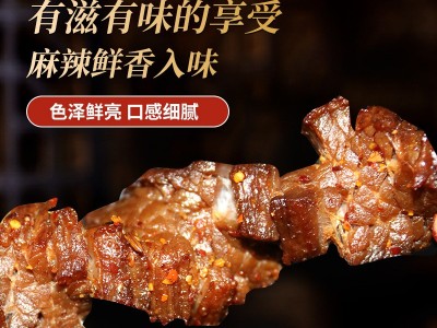 批发内蒙古达生源风味香辣牛肉干半斤250g内蒙特产辣味风干牛肉干图3