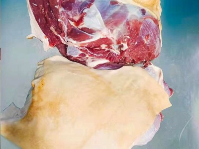 内蒙古鲜羊肉去骨羊腿肉商用新鲜带皮羊腿肉5斤冷冻羊肉整箱批发图5