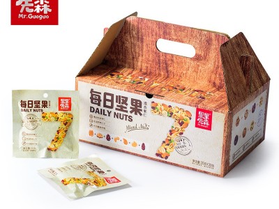 果果先森休闲零食混合坚果礼盒600克 每日坚果图2