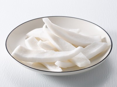 海南新鲜纯椰青椰子去壳椰肉椰子鸡火锅专用椰肉条特产水果批发图2