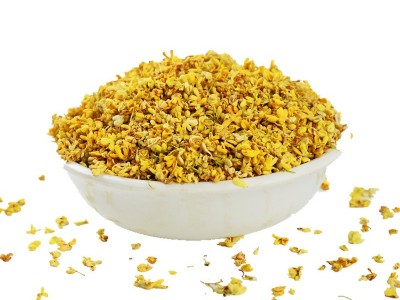 桂花 桂花干 桂林桂花干 21年5A桂林微波脱水金桂花干花茶图5