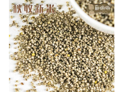 黑小米好消化6个月婴儿小米粥月子米五谷杂粮新米苏嬷嬷有机小米图3