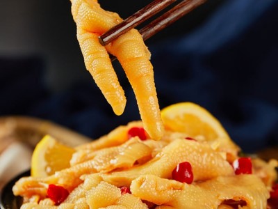 甄味尚酸辣无骨鸡爪批发200g蒜香柠檬凤爪网红零食休闲小吃即食图3