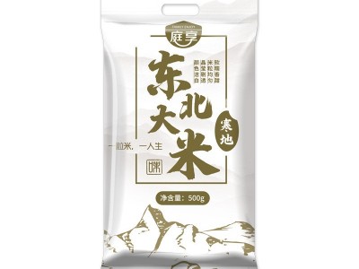 庭享 东北大米 500g 黑龙江2021年新米批发团购1斤装图5