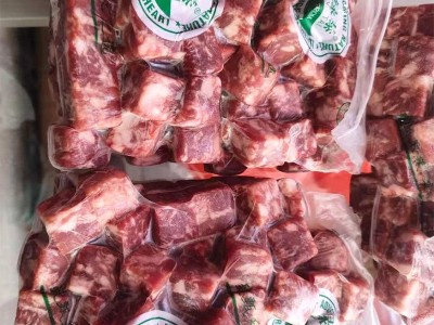 绿泰 雪花牛肉粒量大从优批量售卖成都发货牛肉冷冻产品图3