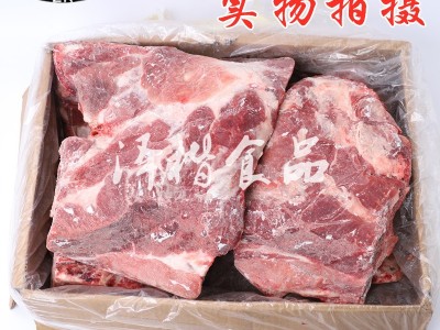 批发猪肉冷冻猪无颈前排去颈前排无颈前排猪小排20斤多肉排骨图2