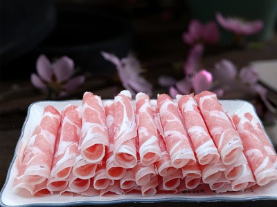 腾顺精品羊肉卷25Kg/箱 火锅烤肉自助餐食材 冷冻调理羊肉图3