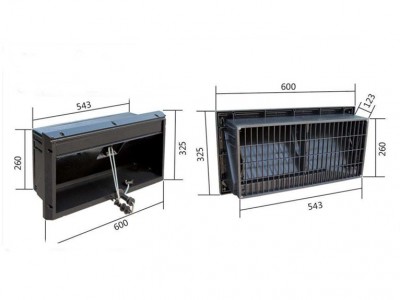 厂家直销 鸡舍通风窗 畜牧养殖通风换气设备 降温图4