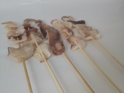 网红食材小吃铁板鱿鱼条小串烧烤鱿鱼须串商用新鲜冷冻食材霸王串图5