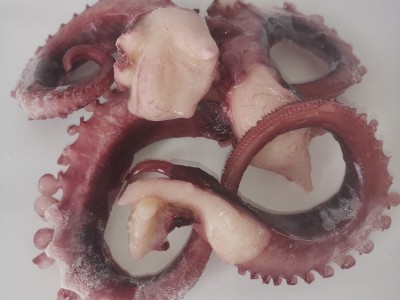 海鲜水产冷冻脆口鱿鱼须新鲜大八爪鱼深海章鱼足火锅烧烤食材批发图2