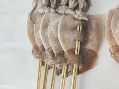 批发夜市小吃鱿鱼板鱿鱼串20斤铁板鱿鱼须烧烤油炸大鱿鱼鱿鱼串图4