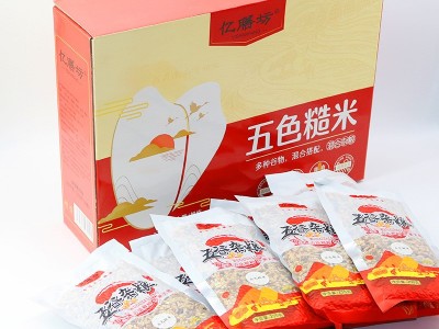 亿膳坊源头工厂代加工贴牌健身三色五色五谷杂粮粗粮胚芽糙米饭图2