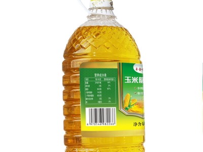 玉金搭档食用油5L 玉米胚芽油 物理压榨 粮油批发图4
