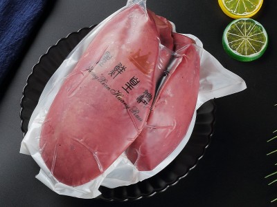 西餐食材红酒蓝莓鹅肝 熟冻刺身红酒鹅肝口感细腻法式鹅肥肝片图5