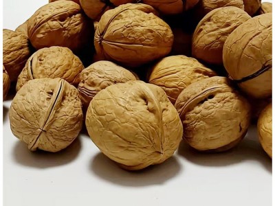 新疆185纸皮核桃 批发 原味纸皮熟核桃干果炒货零食2包起批图2