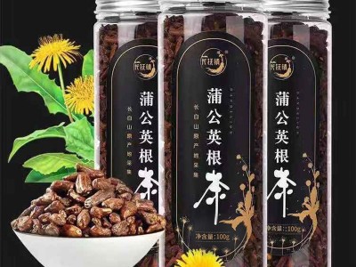 蒲公英根茶 长白山产地蒲公英根100g瓶婆婆丁根厂家货源图4