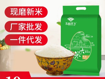 五稻天下五常白米寒地香米5kg东北特产现磨新米10斤厂家直批代发图1
