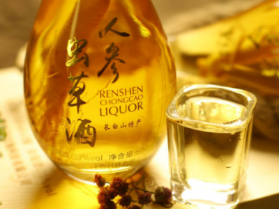 禄阳春人参虫草酒 东北长白山人参酒养生滋补白酒53度2瓶礼盒装图2