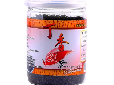 茶厂批发丁香红茶100g罐装诚招代理夜市地摊货源热卖 红茶包邮图4