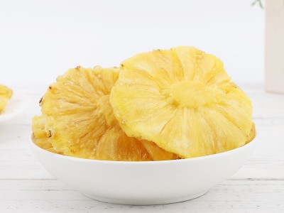厂家批发散装菠萝干休闲零食果脯散装菠萝片批发菠萝圈水果干图3