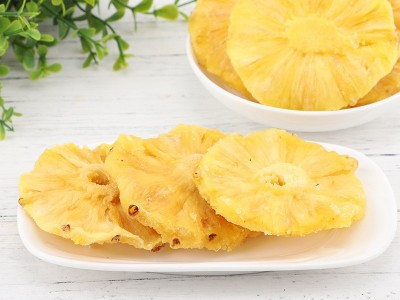 厂家批发散装菠萝干休闲零食果脯散装菠萝片批发菠萝圈水果干图2