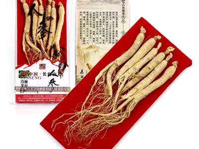 集安边条人参长白山生晒白参 产地直发干林下参 人参会展礼品图4
