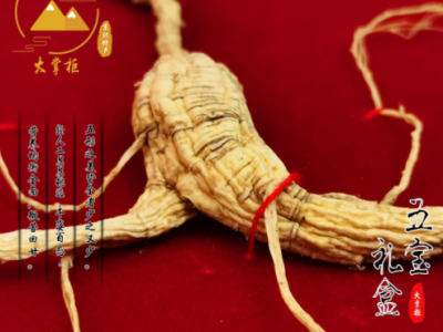 大掌柜东北特产吉林长白山人参礼盒五宝礼盒50g/盒泡酒煲汤送礼图1
