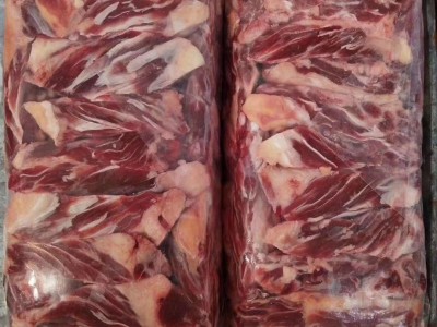 大量批发国产纯干牛腹肉条 牛肋条肉 冷链配送图2