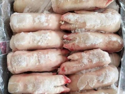 大量批发 国产带筋猪手 带筋猪蹄 猪蹄 猪手盒装猪蹄猪手冷链配送图4