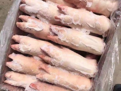 大量批发 国产带筋猪手 带筋猪蹄 猪蹄 猪手盒装猪蹄猪手冷链配送图3