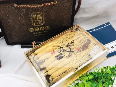 长白山干人参原皮生晒白参 吉林生晒参边条白参全须 产地供货批发图4