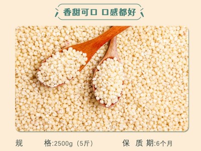 黑龙江高粱米5斤包邮东北农家自产白高粱精选粗粮五谷杂粮米图4