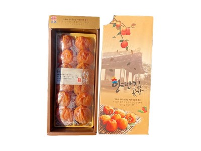 山东柿饼柿干半干柿白霜柿饼软糯溏心礼盒散装柿饼自制吊饼环翊图4