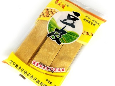 蜀风旺豆皮150g黄豆豆腐皮素食腐竹火锅食材豆制品油豆皮商用批发图2
