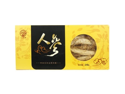 长白山人参 250g干人参吉林原皮参6年大支生晒参产地直发东北人参图3
