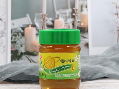 厂家直发宝利送礼瓶装椴树蜂蜜500g图2