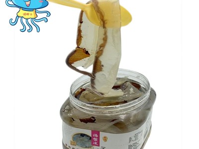滢辉海蜇 盐渍海蜇边 凉拌海蜇边 盐渍金丝边1kg/桶图5