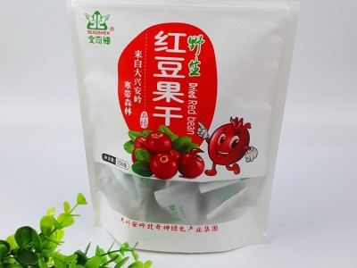 大兴安岭蔓越莓果干红豆果干北奇神红豆果干特产零食果干250g包邮图1