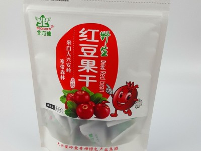 大兴安岭蔓越莓果干红豆果干北奇神红豆果干特产零食果干250g包邮图3